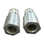 1 Pair Of For M12 Battery Conversion Adapter Aluminium Alloy  Positive Car Battery Terminals Converters Post Adapters