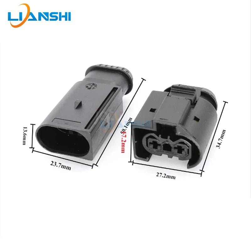 7514237-02/50290060 Applicable to AMK/ Audi air pump power supply drying tank wiring harness plug DJ7026H-3.5-21