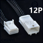 12 Pin Automotive connector car vehicle central control cable Wire harness plug socket 1318774-1 1565894-1 For Toyota Nissan