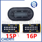 15 Pin 16P  Automobile connector Board Wire harness Plug 0001530022 964589-1 2-968814-2 968815-1 968814 29688142 For truck