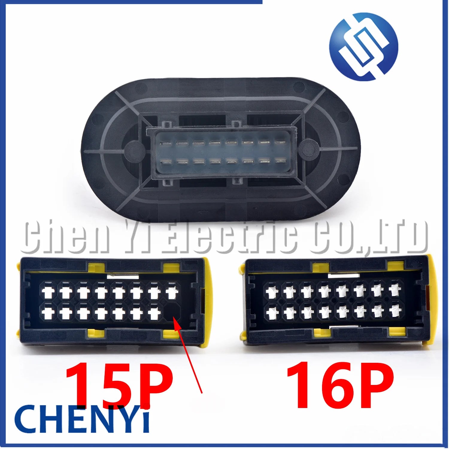 15 Pin 16P  Automobile connector Board Wire harness Plug 0001530022 964589-1 2-968814-2 968815-1 968814 29688142 For truck