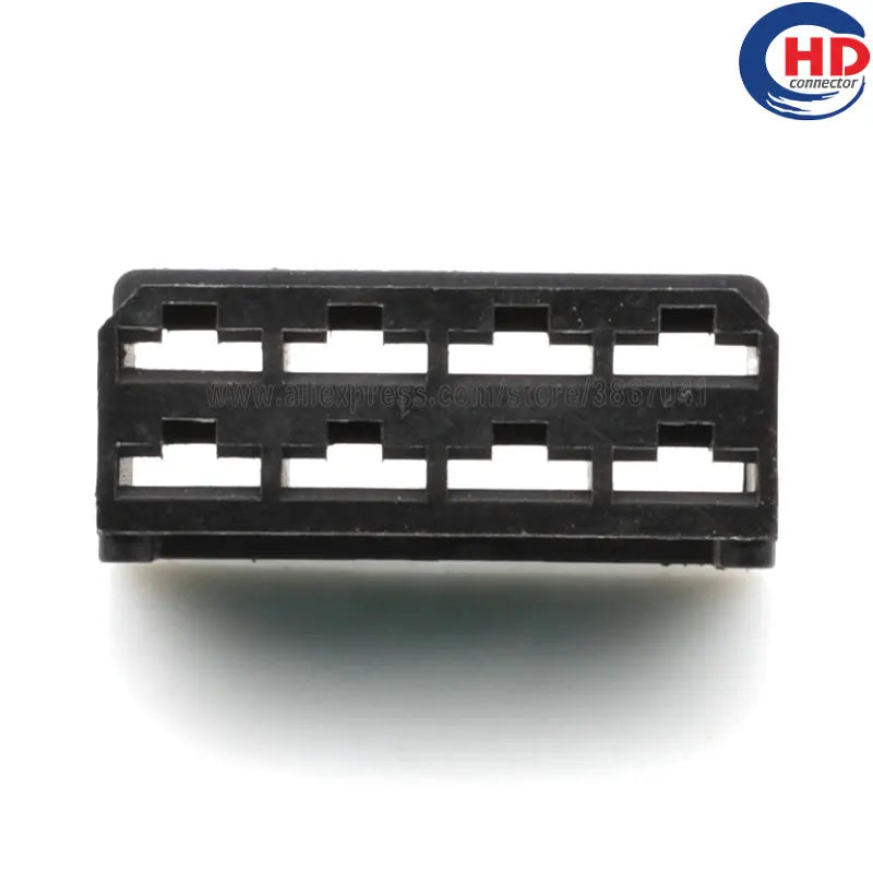 8pin auto waterproof electric plastic wire harness connector Emergency light switch plug163007-5