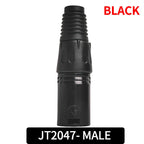 4/10/20PCS Gold-Plated 3-Pin XLR Male to Female Adapter, Balanced Audio Mic Connector for Microphone, Mixer, Speaker, Studio
