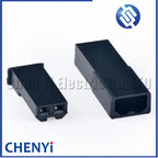 5 Set 2 Pin connector 2.54mm Female or Male Black Wire harness LED plug with Pin For SYP SYR