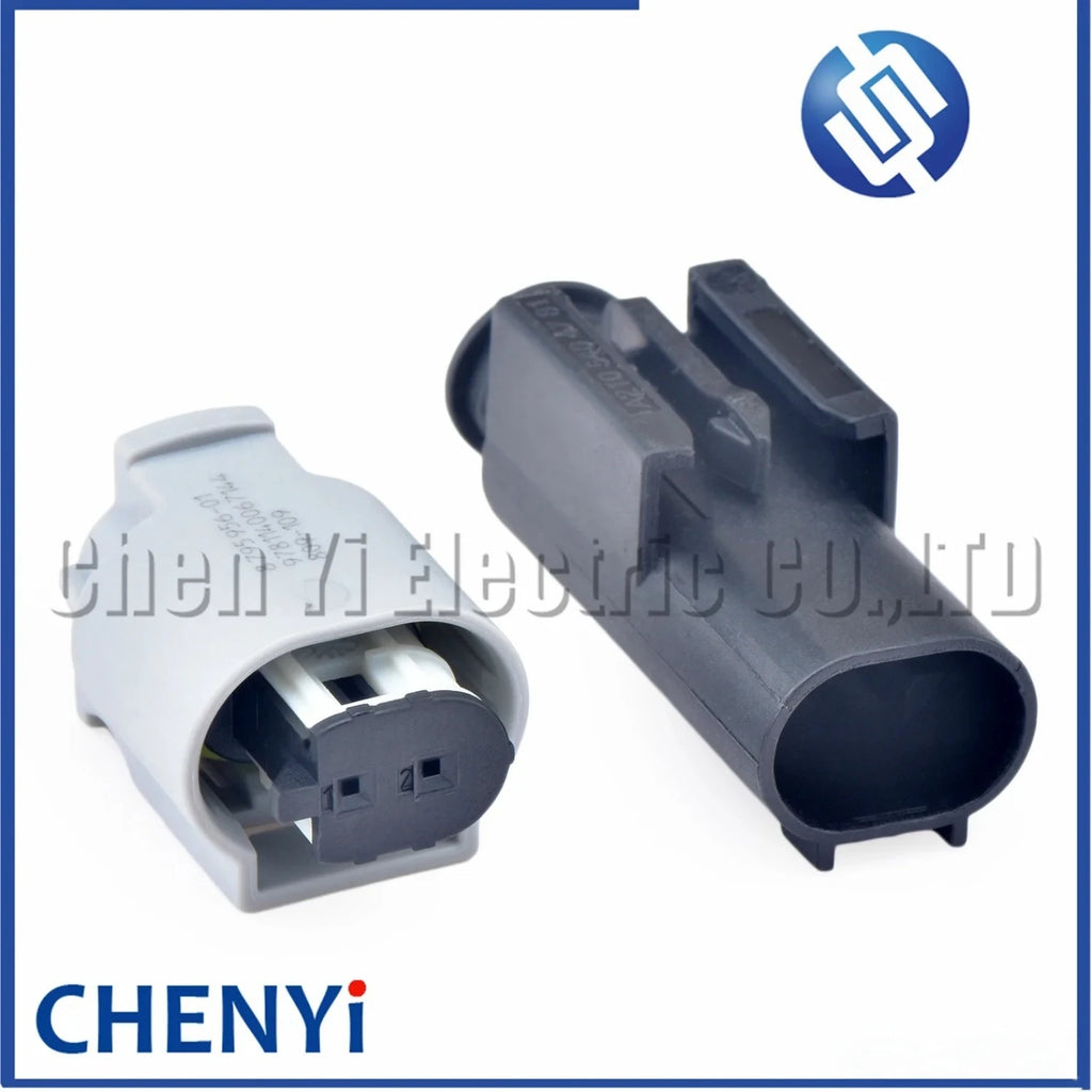 2 Pin Automotive waterproof connector Car temperature sensor Wire harness Plug 8795956-01 809-109-505 9781140067144
