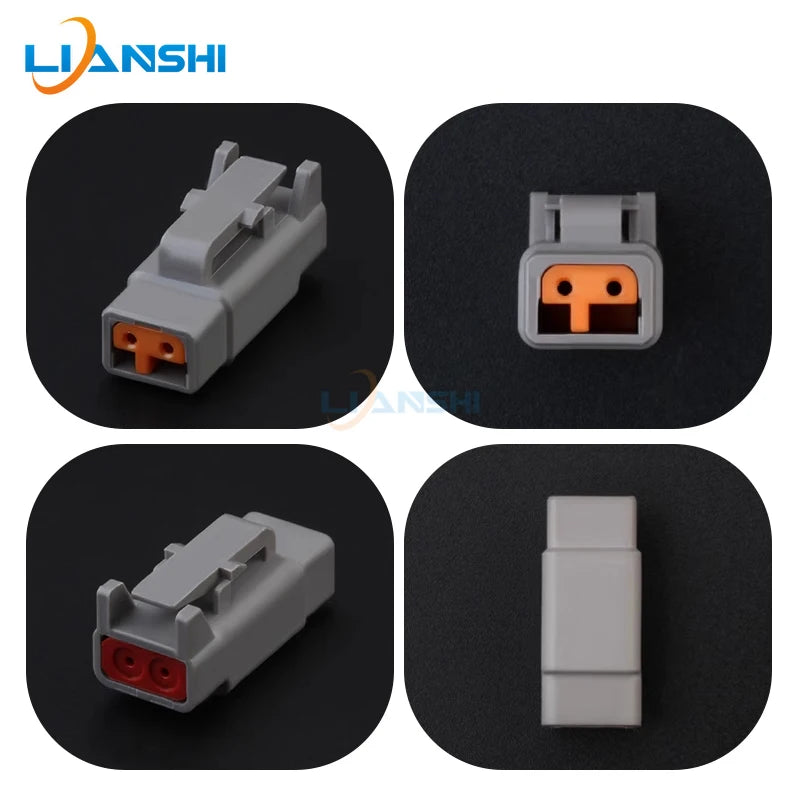 DTM04-2P/DTM06-2S Deutsch automotive waterproof connector heavy truck excavator connector plug