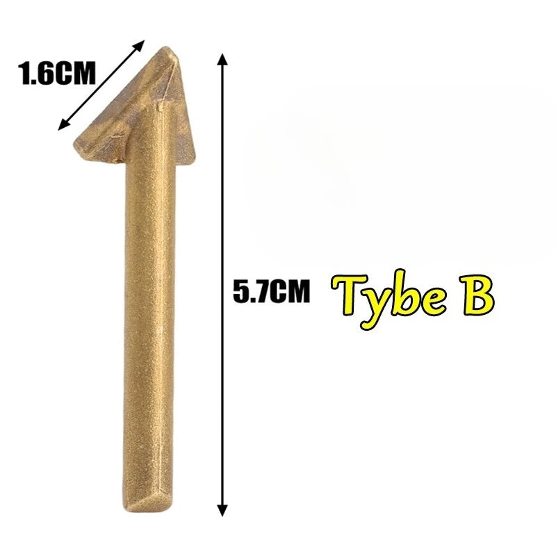 1/2/3PCS Welder Soldering Tips Replacement Tips for 80 Watt Iron Plastic Welding TPO TEO Auto Bumper Welder Equipment Accessory