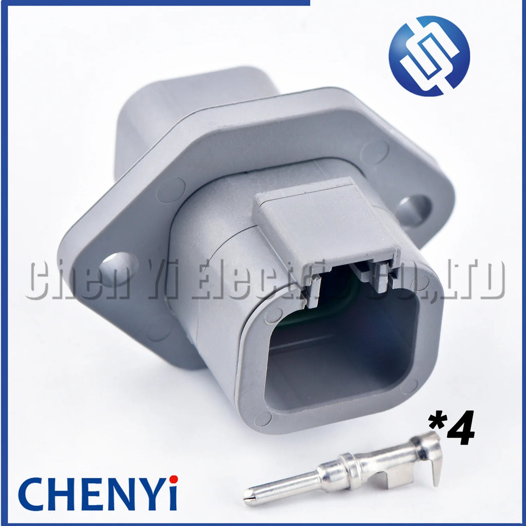 4 Pin DTP series connector waterproof plug DTP06-4S DTP04-4P DTP04-4P-L012 CM2150 4988820 For Cummins ISDE engine computer Board