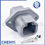 4 Pin DTP series connector waterproof plug DTP06-4S DTP04-4P DTP04-4P-L012 CM2150 4988820 For Cummins ISDE engine computer Board