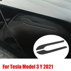 Anti-scratch 4Pcs/Set ABS Protector Sticker For Tesla Model 3 Y 2021 Decorative Stickers Car Door Handle Wrap Cover Amagi