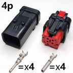 Automotive waterproof connectors, male and female plugs, fuel injector connectors, excavator connectors, camshaft sensor plugs
