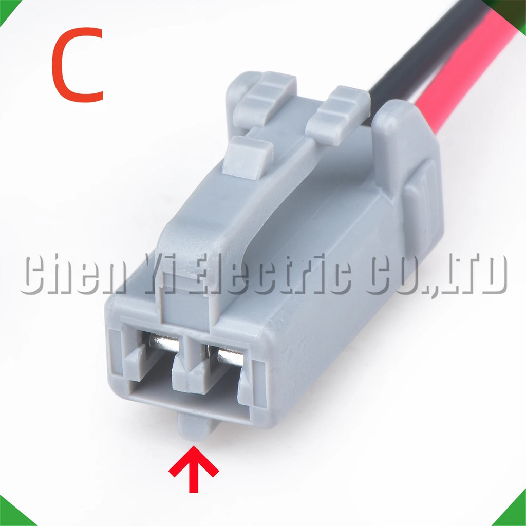 2 Pin Auto Connectors Electric seat reading light horn Wire harness Plug 7283-1020 9098...