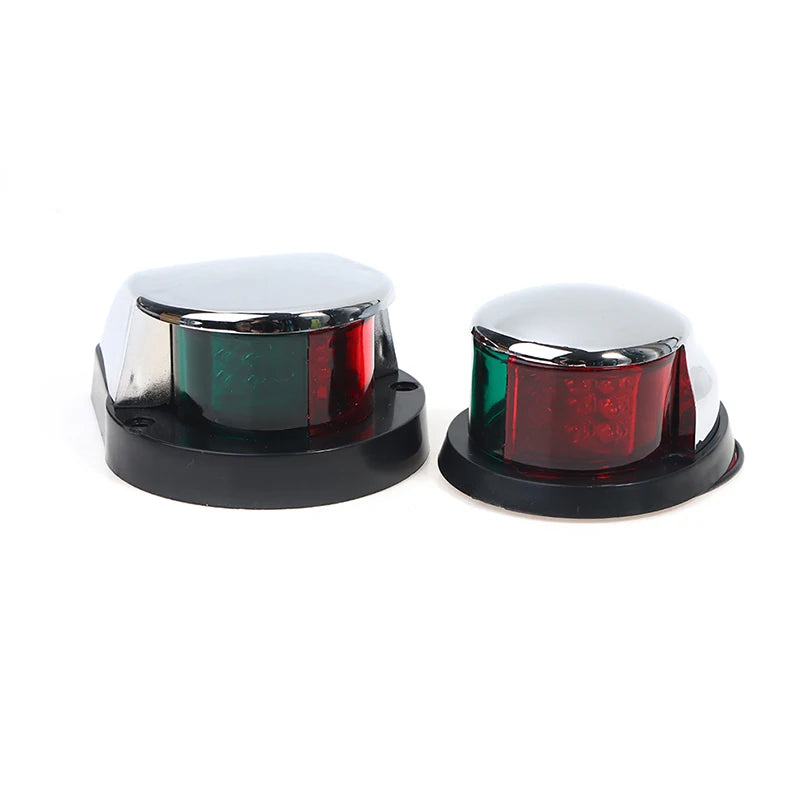 Red&Green Boat Lights 12V LED Bow Navigation Boat Light Red Green Sailing Signal Light for Marine For Boat Yacht Warning Light