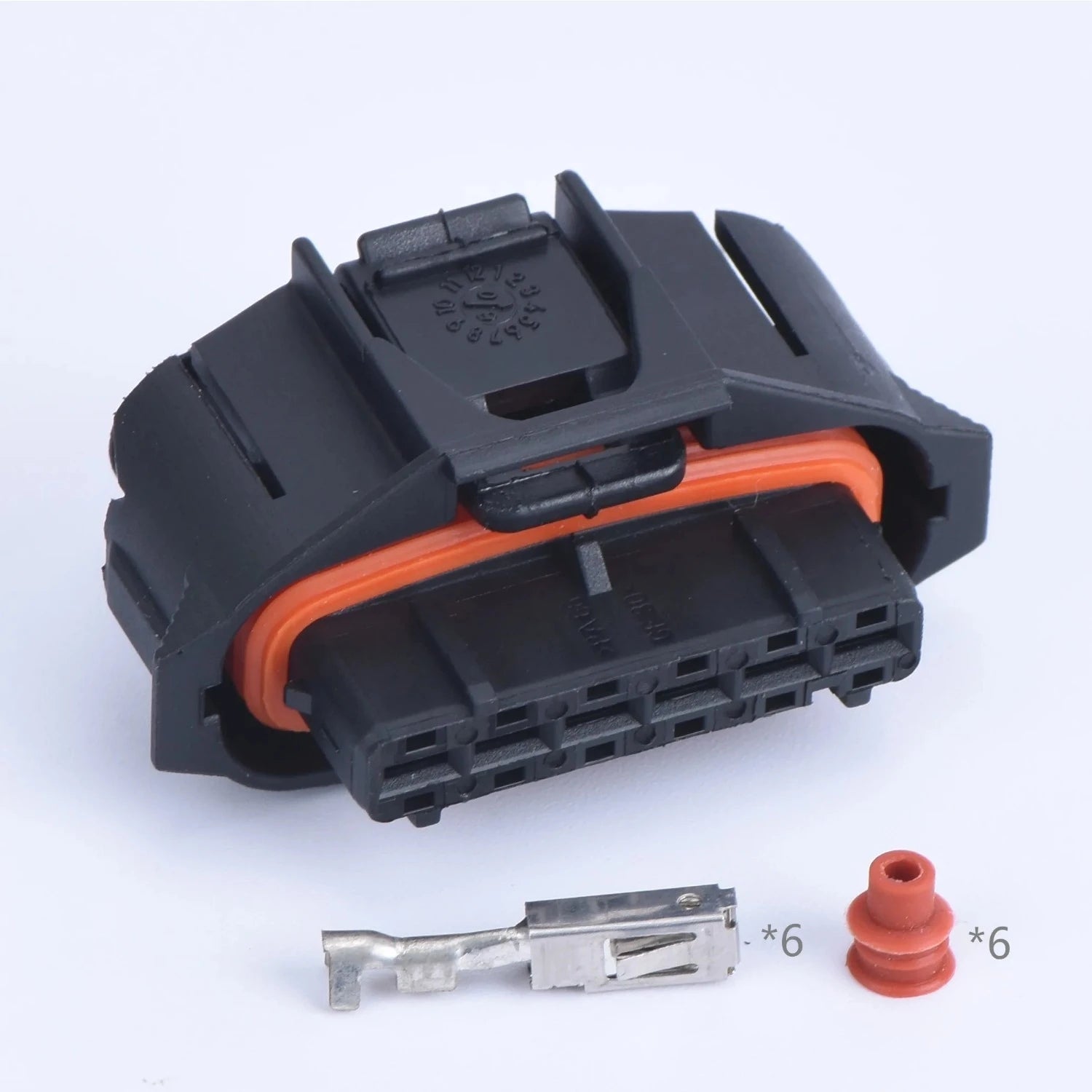 6 Pin 1928403740 Waterproof Auto Socket Diesel Common Rail Accelerator Pedal Plug For Hyhundai 936394-2 1 928 403 740
