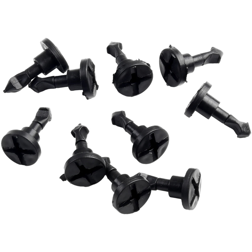 10Pcs Engine Compartment Cover Plate Screw Clips For Porsche For Cayenne 03-10 Engine Compartment Cover Screw Clip