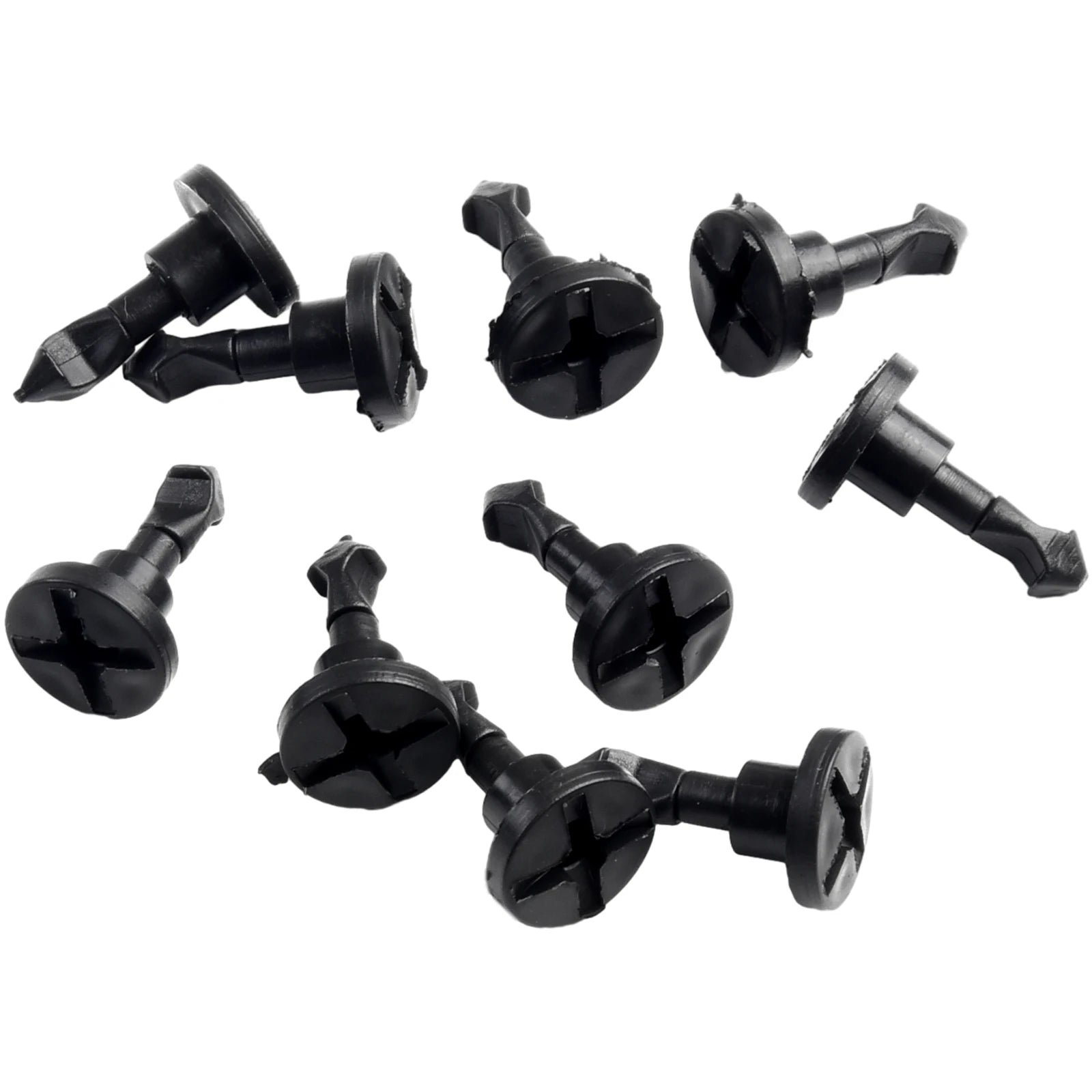 10Pcs Engine Compartment Cover Plate Screw Clips For Porsche For Cayenne 03-10 Engine Compartment Cover Screw Clip