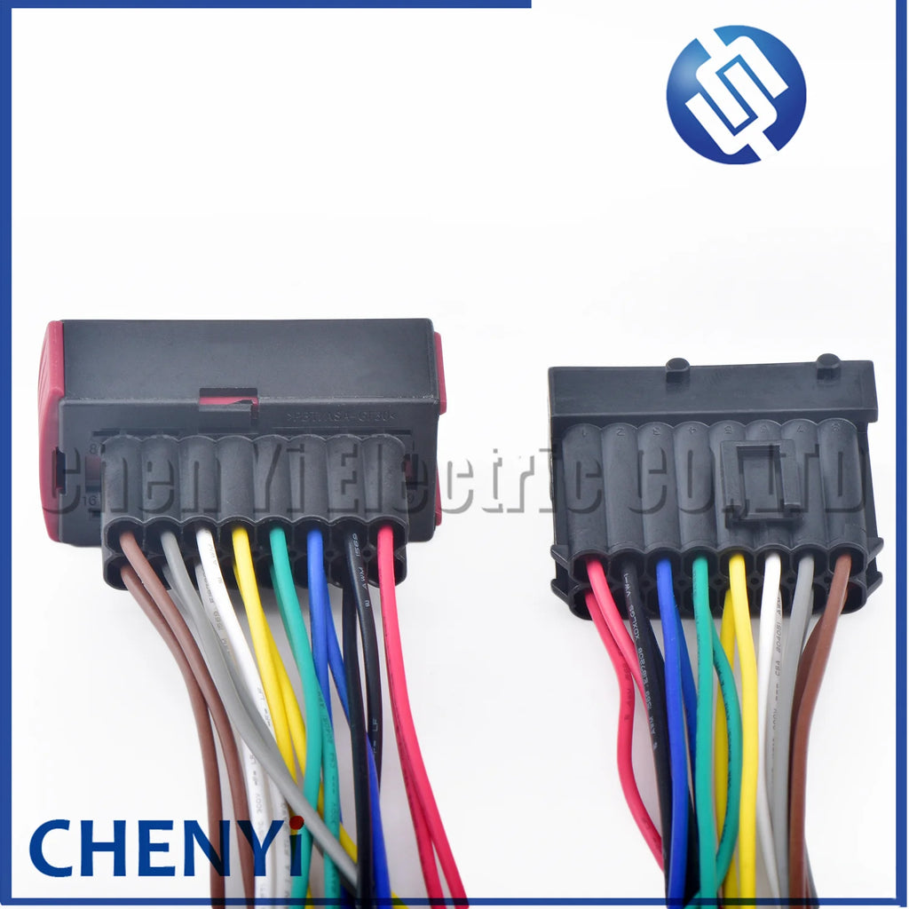 16 Pin Automotive waterproof connector Fuse box Engine computer board harness plug 1-967242-1 1-965427-1 For Volvo Dongfeng