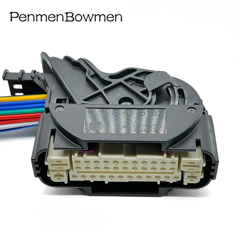 1 Set 38 Pin Car ABS Pump Computer ECU Plug Sensors Electrical Cable Connector Wire Harness Plug 1928405154 1928405167