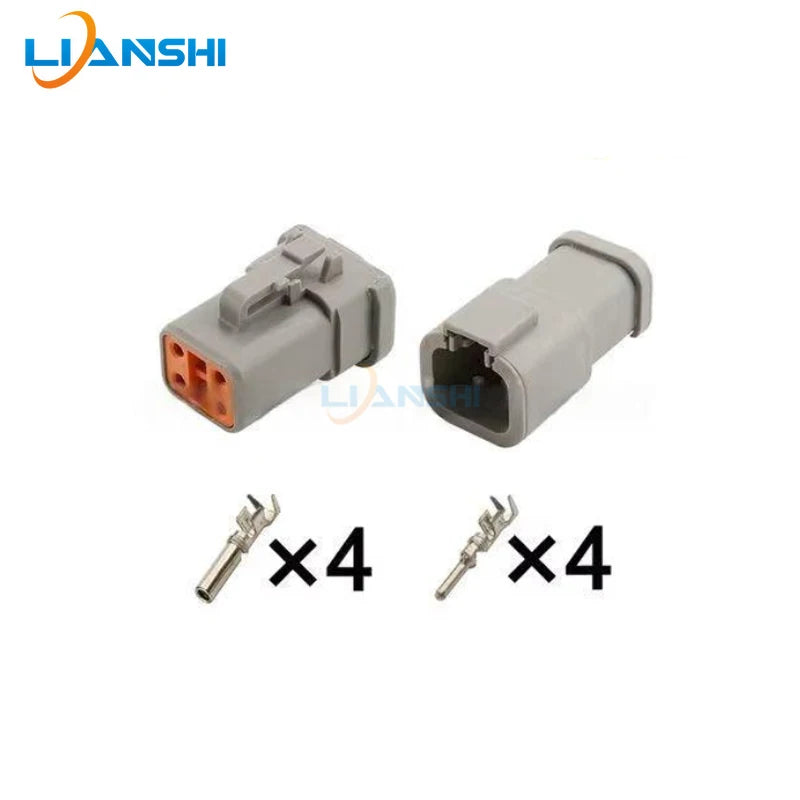 DTP04-4P-E003/LE07/DTP06-4S-E003 is suitable for automotive wiring harness connectors and automotive terminals