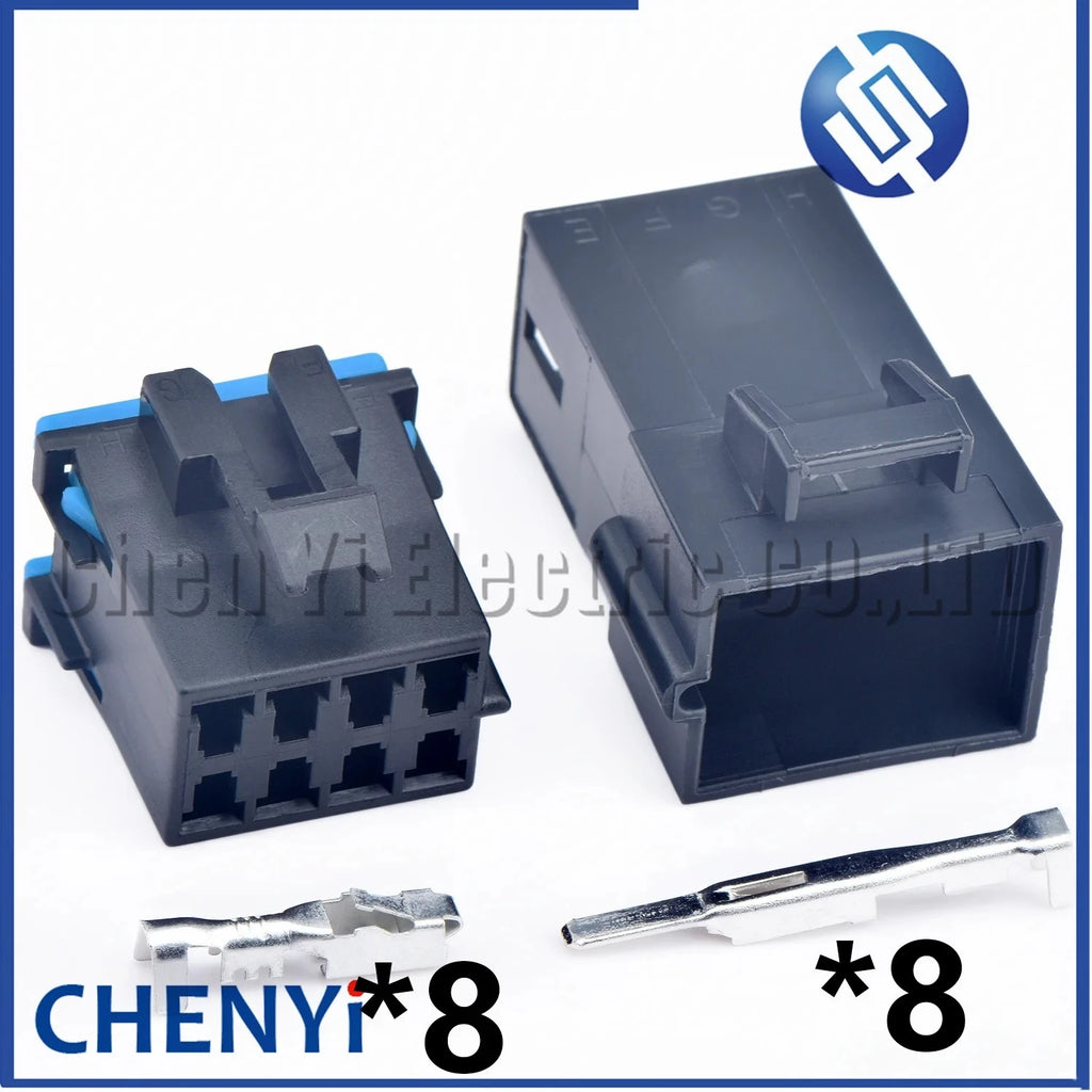 8 Pin 2.8 Series Auto Wiring Socket AC Assembly 12066195 12065141 12064998 12064999 Automobile Unsealed Connector Plug