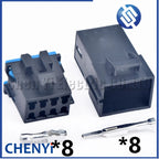 8 Pin 2.8 Series Auto Wiring Socket AC Assembly 12066195 12065141 12064998 12064999 Automobile Unsealed Connector Plug