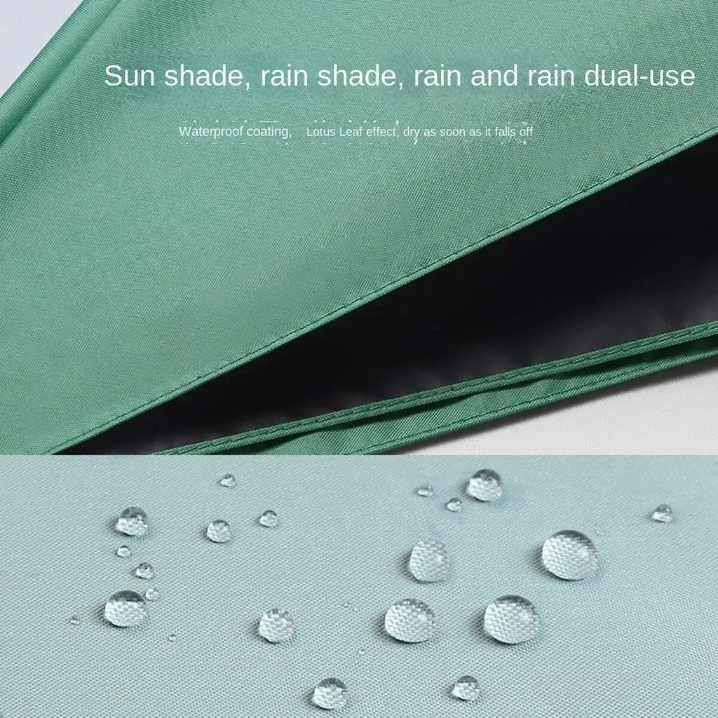 Mini Foldable Umbrella UV Protection Mini Sun Umbrella Dual Use Portable Box to Store Sunshade Umbrella Mini Umbrella Car Amagi
