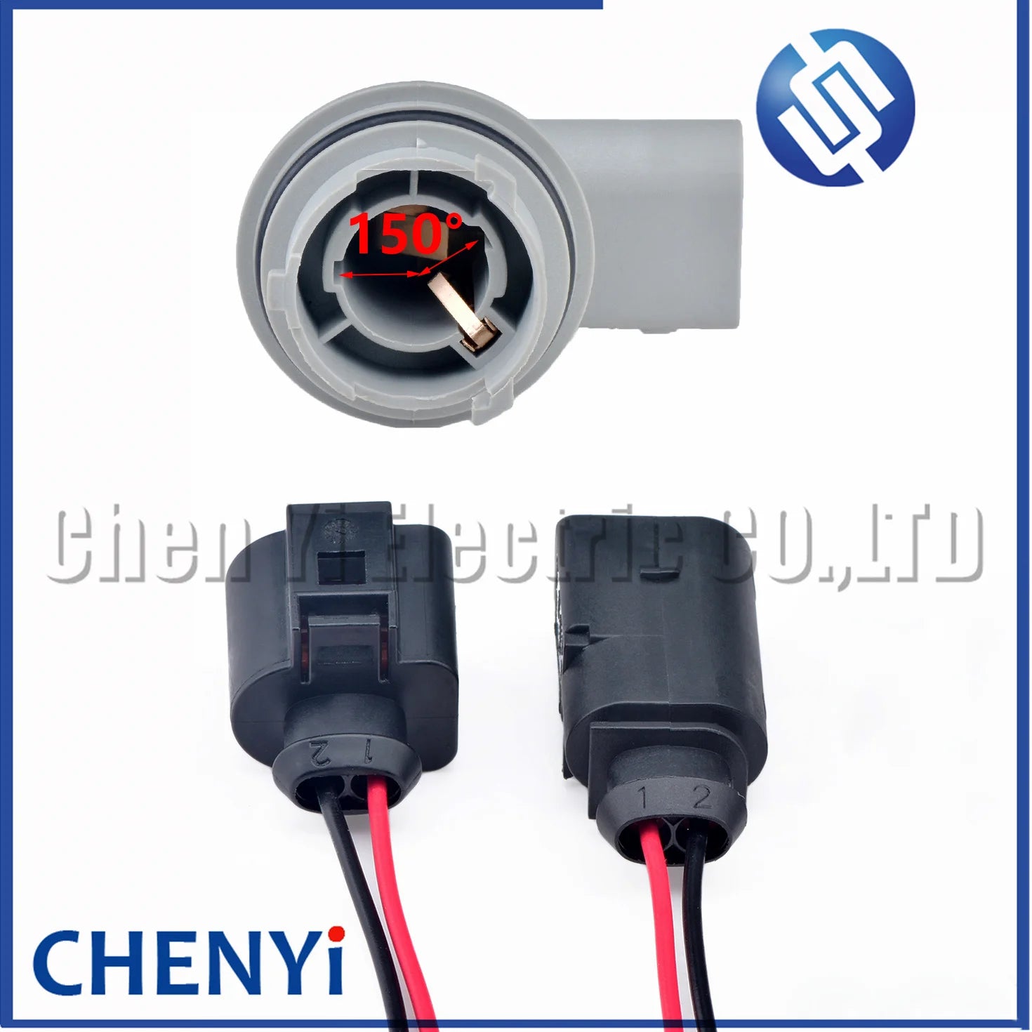 2 Pin Auto connector Turn Signal Light 1156 Bulb Socket Light Lamp  Holder Wire harness plug 1H0953123F 1J0973722 8B0973822