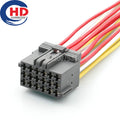 1-967624-1 18 Pin Connector Unsealed 2.8mm Series Female Connectors Motorcycle Electrical Harnesses Wiring Harness