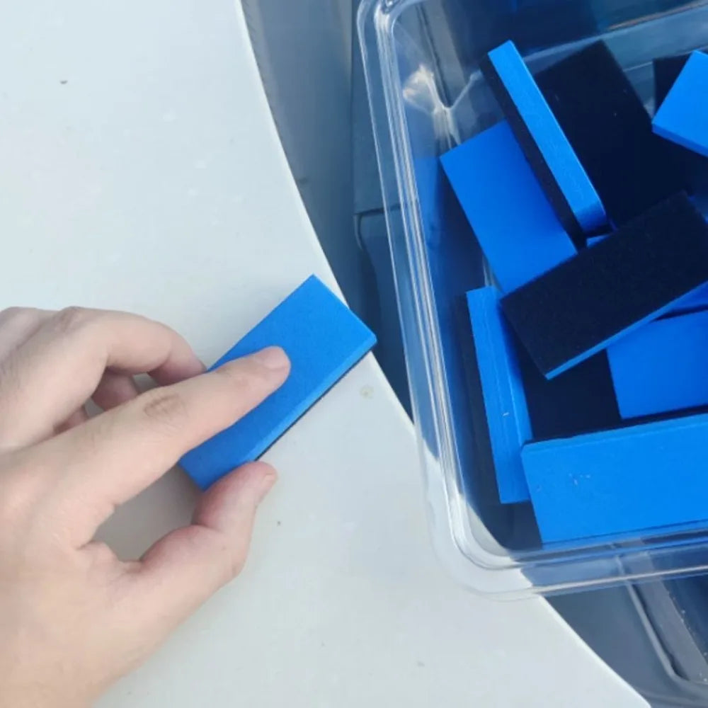 30/1pcs Glass Nano Applicator Pads Polish Wax Ceramic Coating Sponges Brushes Cleaning Tool Car Polishing Coating Sponge Brush
