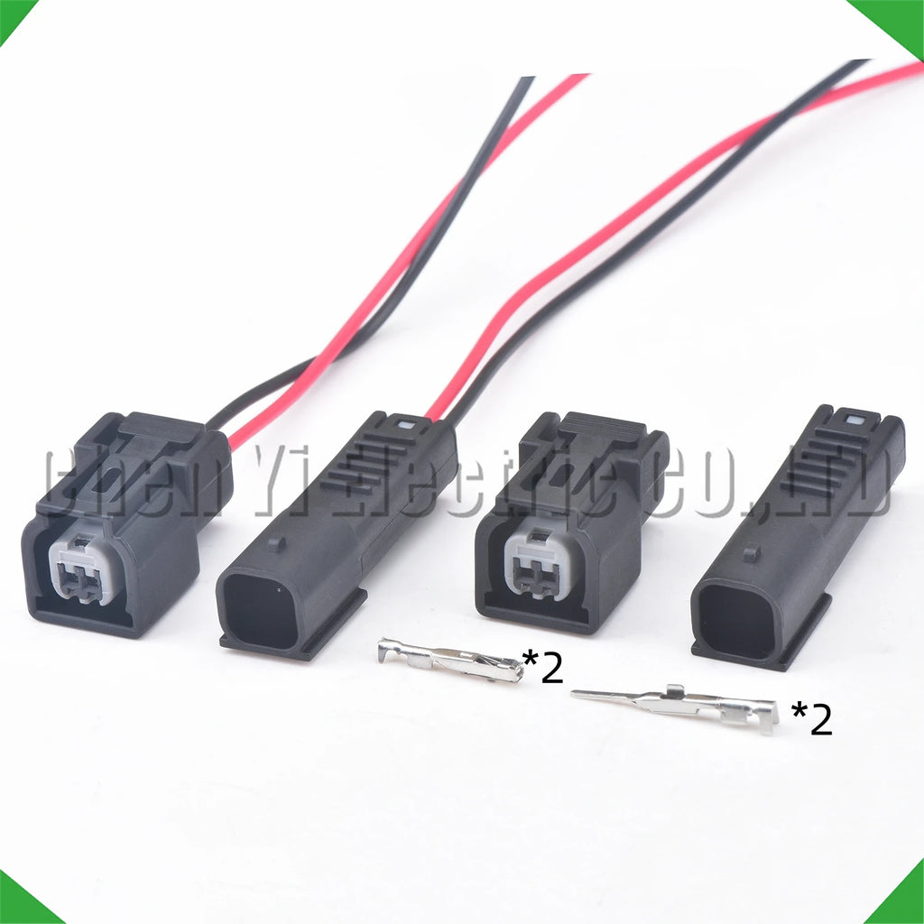 2-pin wire harness harness automobile injector electronic waterproof honda fuel injector