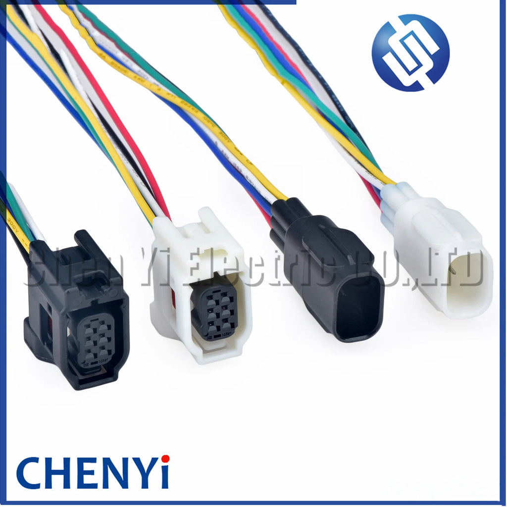6 Pin Auto PDC Sensor Connector Reversing Radar Wire harness plug 6188-0706 89341-02040 6189-1142 90980-12382 For Toyota Lexus