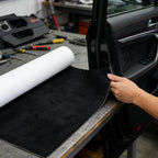 Car Self Adhesive Suede Fabric Sheet Rolls Sticker on For Interior Line Drawers Jewelry Box Faux Suede Wrap Film Sticker Stretch