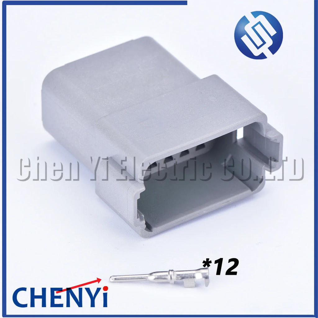 12 Pin Deutch IPD DT Connector DT15-12PA DT13-12PA PBC Straight Needle bender Seat solder panel end socket DT06-12S DT04-12P