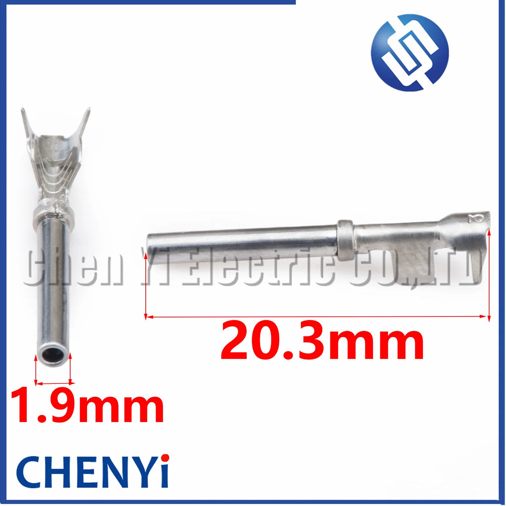 50 Pcs Crimp Terminal Pin 1062-20-0122 1060-20-0122 Female or male Auto Insert spring round terminal Size 20AWG For Deutsch DTM