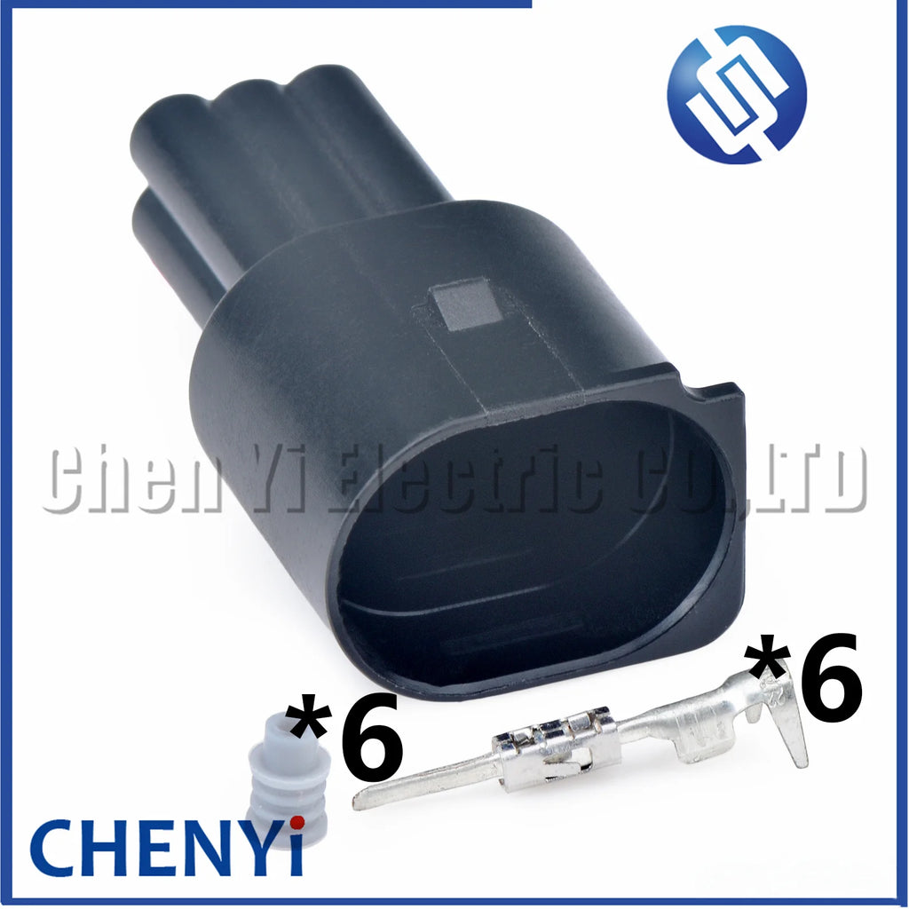 6 Pin Auto Power Steering Pump plug Car EGR Valve Connector Wire harness Plug 284717-3 284716-3 284716-6 284716-4 284717-4