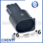 6 Pin Auto Power Steering Pump plug Car EGR Valve Connector Wire harness Plug 284717-3 284716-3 284716-6 284716-4 284717-4