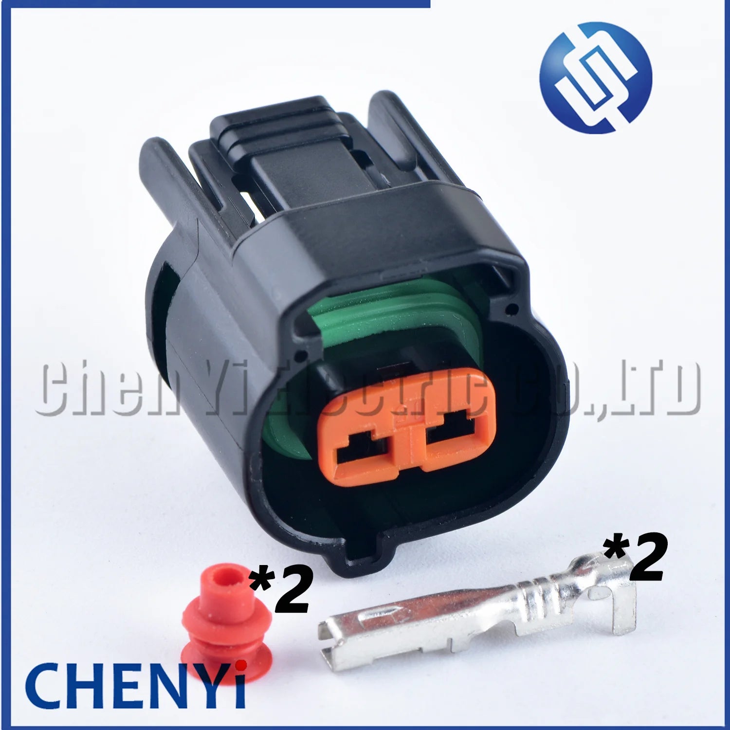 2 Pin Auto Waterproof Connector car Fog lamp turn signal low beam high beam lamp Plug 6195-0062 For Honda Mazda Toyota Nissan