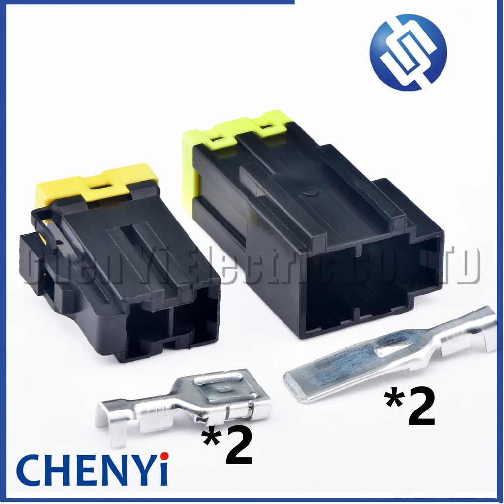 2 Pin Auto connector For Doosan Daewoo excavator DH55 60 150 220 300-5/7 fuse fuse protector plug 7122-4123-30 7123-4123-30