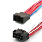 20 Pin Connector 1.0mm Series Male Female Connector Cable Plug Motorcycle Electrical Harnesses Wiring Harness 175652-2