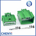 16 Pin Automotive CD player connector Amplifier audio plug 7283-6453-60 7282-6453-60 For Volvo Land Rover Mazda Buick