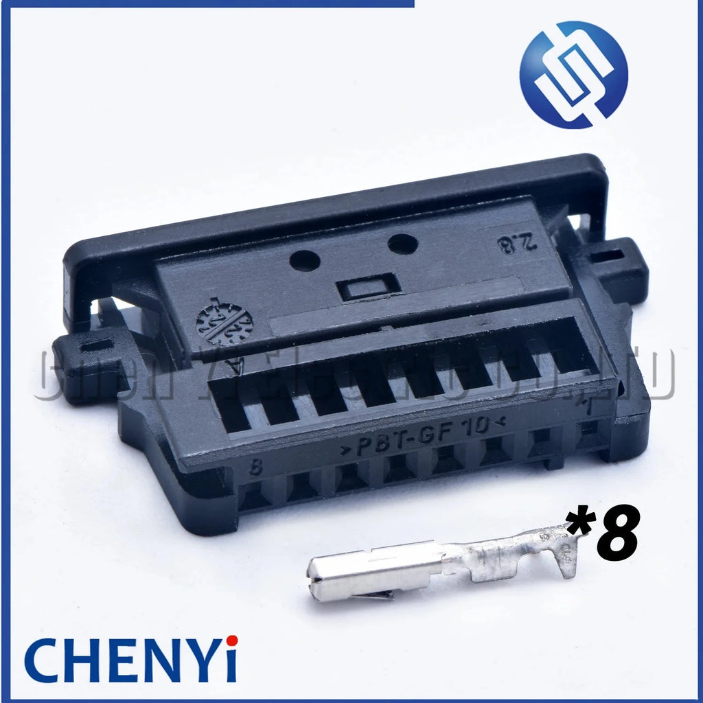 8 Pin Automotive Connectors Reversing Light Display Screen Indoor top lamp Wire harness Plug 0-1719221-1 3D0972708A 3D0 972 708A