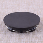 4pcs 70mm Car Black / Silver Universal Car Wheel Hub Center Cap Cover Wheel Hub Center Badges Fit For RM Rims Type