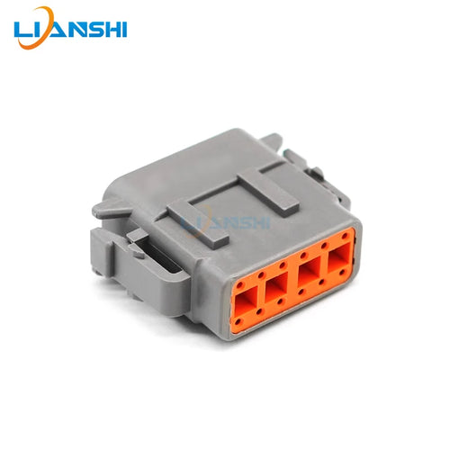 1-2303064-1 Automotive flange type waterproof plug DTM04-12PA-L012 with flange fixed connector with terminal DTM06-12SA