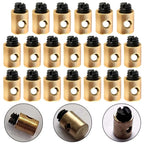 20Pcs Brake Cable Nipple Screws Replacement Fixed Screws Fastener For Motorcycle Motorbike Solderless Throttle Cable