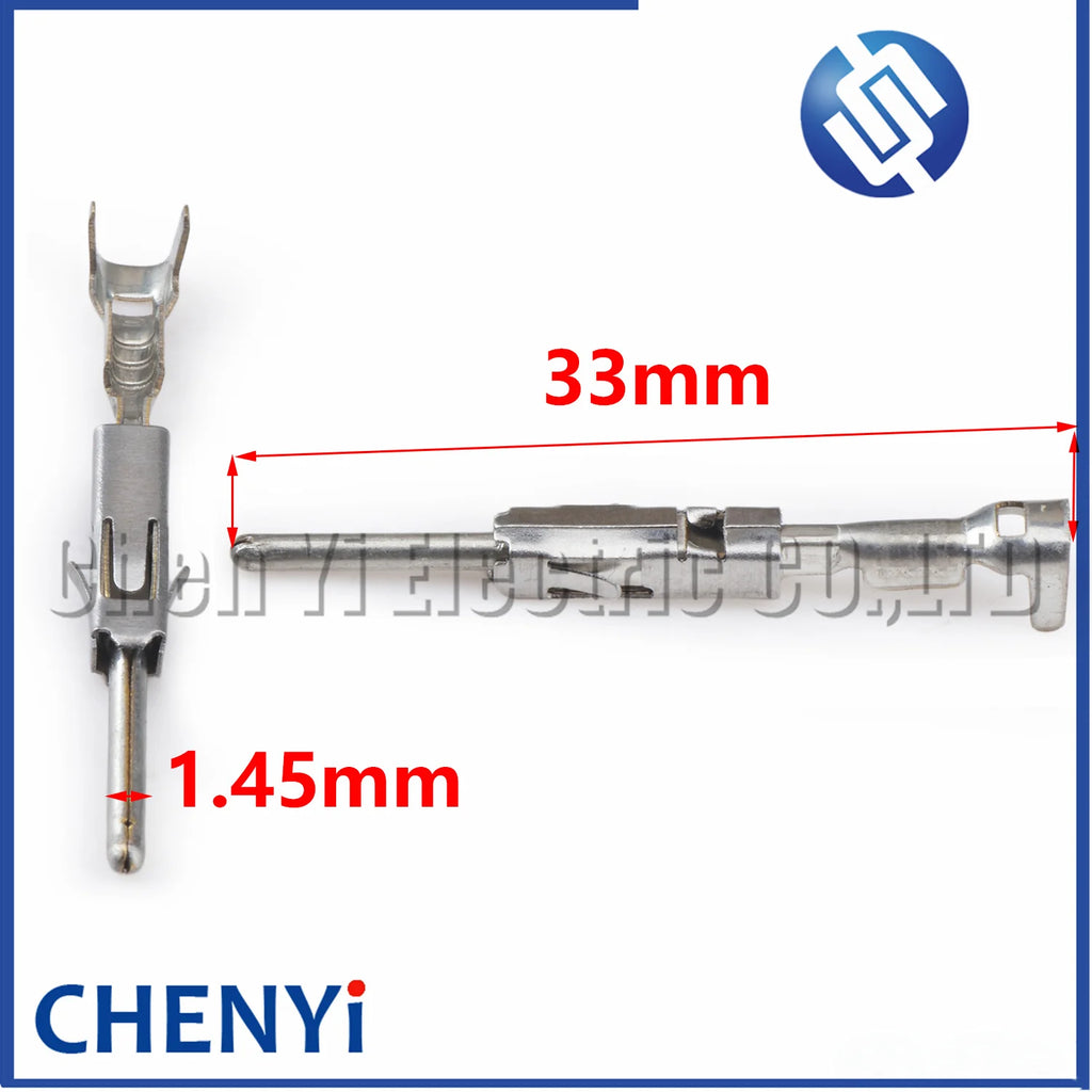 50 Pcs 1.5mm Auto Wire Crimping Terminal Connector plug Metal Splice Pins 120661527T2001 15432210 25678.201.184 For 18242000000