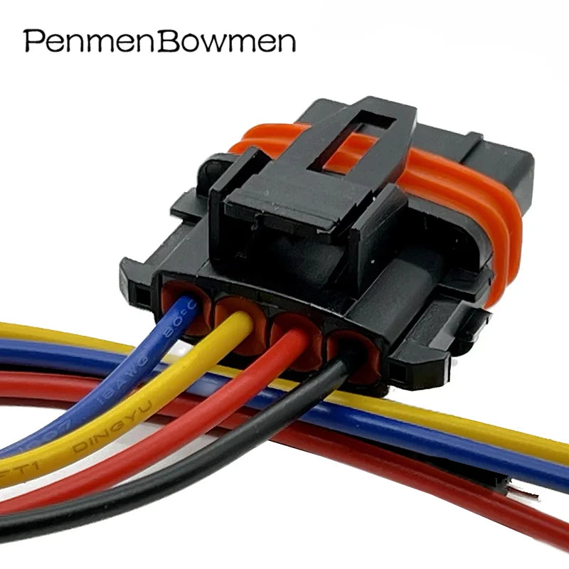 1 Set 4 Pin 368162-1 Auto Ignition Coil High Voltage Package Plug Wire Harness Waterproof Electrical Cable Connectors 1928404745