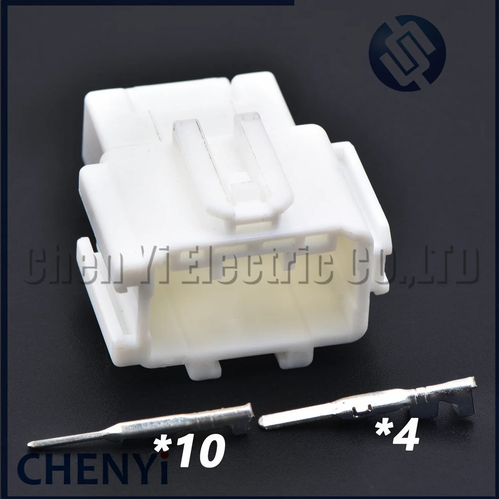 14 Pin （4B+10S）Auto Electric Wire Hybrid Connector Automobile Unsealed Adapter Car side mirror Plug For Honda Toyota Nissen