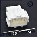 14 Pin （4B+10S）Auto Electric Wire Hybrid Connector Automobile Unsealed Adapter Car side mirror Plug For Honda Toyota Nissen