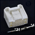 25 Pin Automobile Connector Automotive amplifier central control plug Socket 7283-4855 7282-4855 With pins For Toyota Corolla