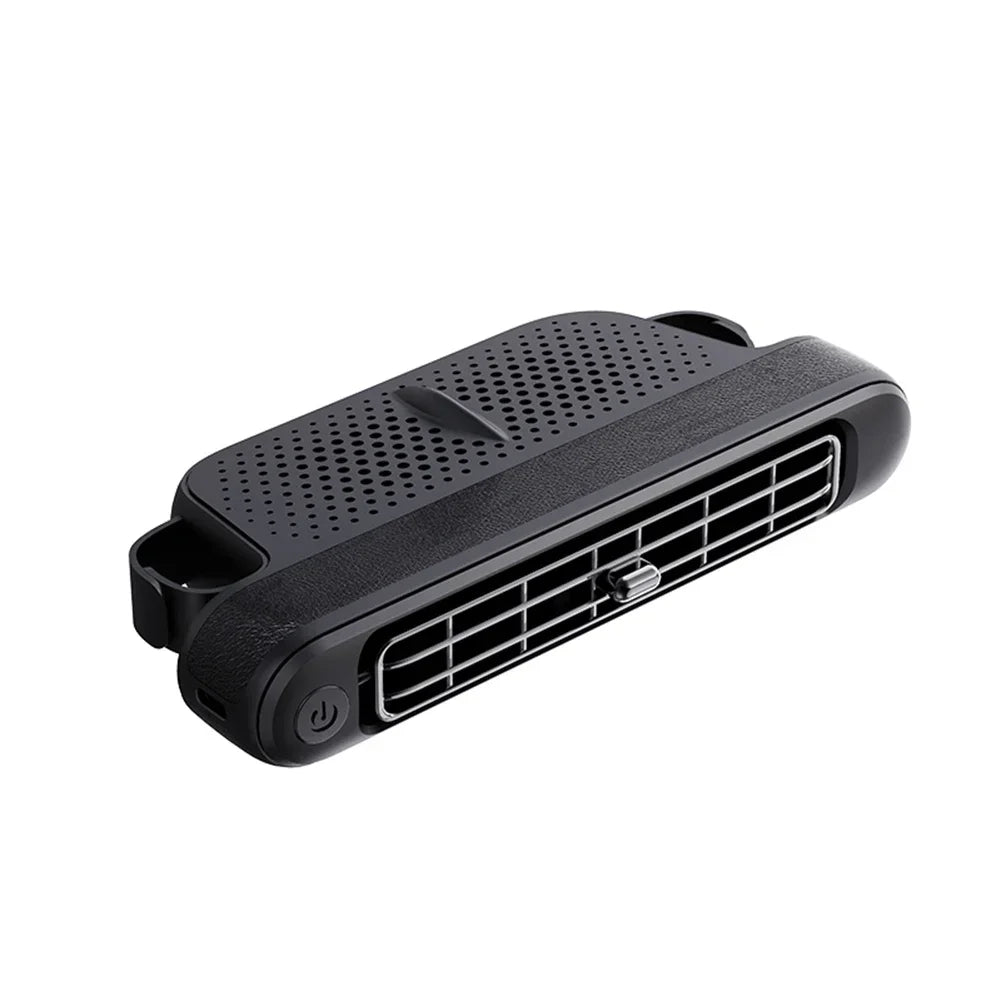 Car Seat Cooling Fan Electric Auto Backseat Car Fan Three Adjustable Wind Speeds Cooling Tool For Mini Cars RVs Sedans